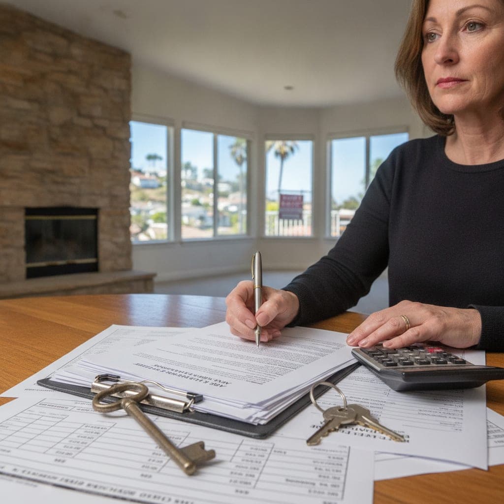 Editorial illustration for How Much Do You Lose Selling a House As Is in California?
