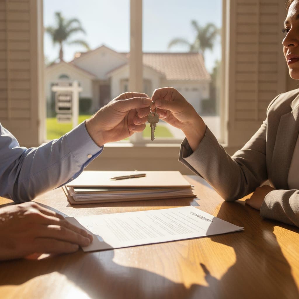 Editorial illustration for "I Want to Sell My House Urgently", Your California Fast-Sale Playbook