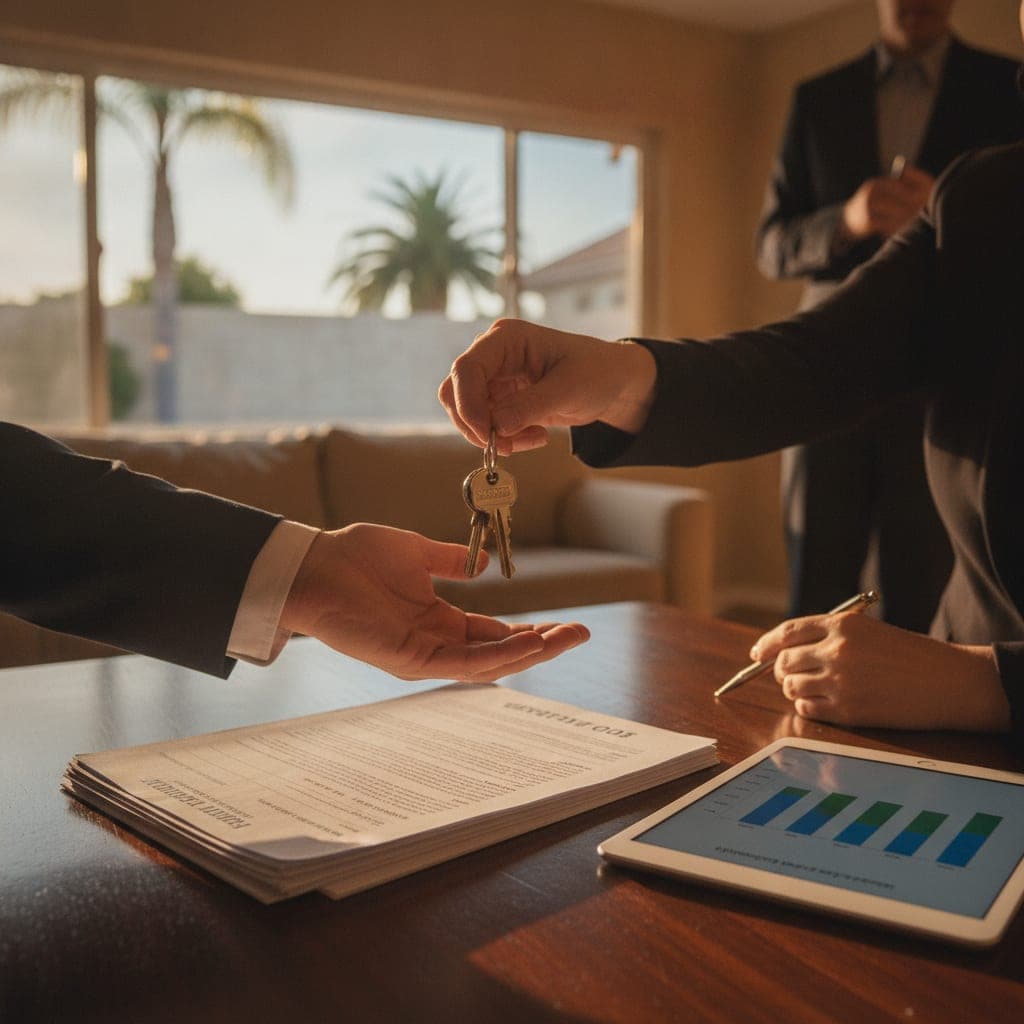 Editorial illustration for Offerpad vs Opendoor in California: 2026 Seller Comparison